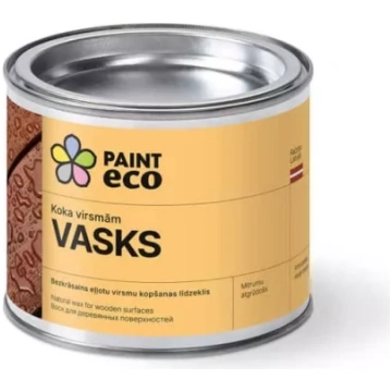 Paint Eco Vasks koka virsmām 480g PAINTECO