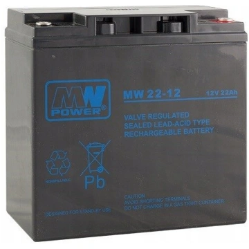 MW Power Akumulator AGM MW 22-12 12V22Ah Gwarancja