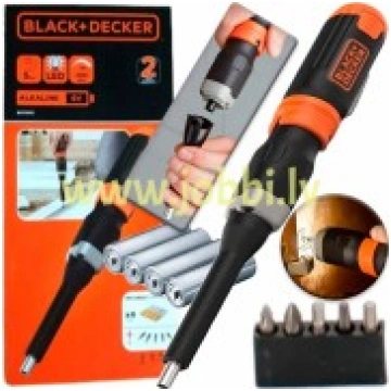BLACK & DECKER BCF601C-XJ skrūvgriezis + ACC