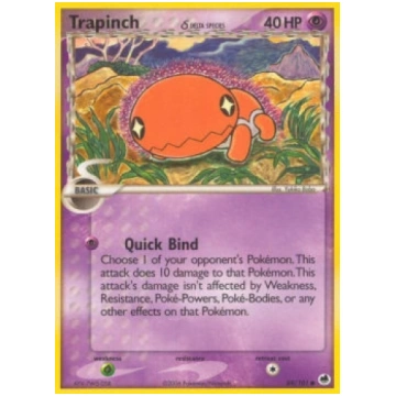 Trapinch δ Delta Species - EX L'Isola dei Dra