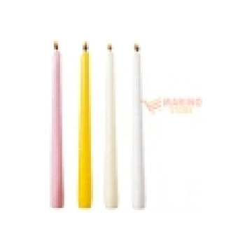 Candela antica bianca 25x2 cm 1 pz Marino Store