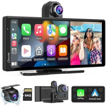 2025 Carpuride W903 Pārnēsājamā bezvadu Carplay un