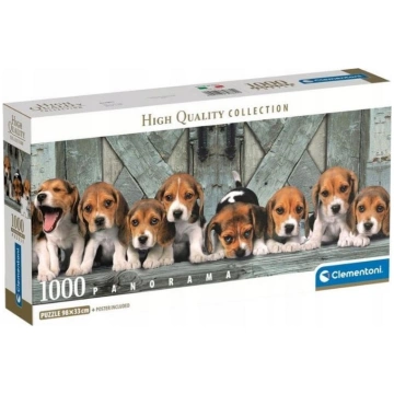 Clementoni Puzzle 1000 gab Compact Panorama Beagle