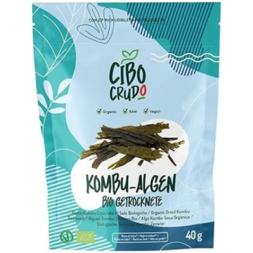 Bioloģiskās Kombu aļģes (vegāniem) – 40 g. Augstāk