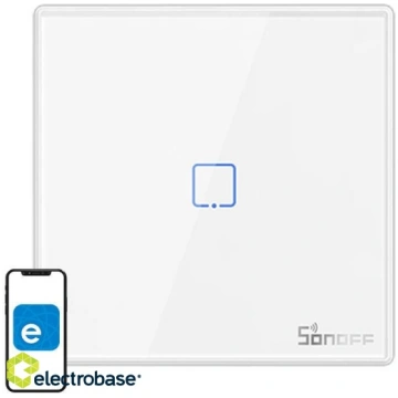 Smart Wireless Wall Switch Sonoff T2EU1C-RF 433MHz
