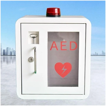 AED defibrilatora skapis, AED defibrilatora glabāš