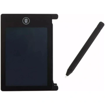 RoGer LCD Ultra Plāna Pierakstu Tāfele 4.5" Melna 