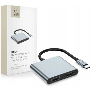 HUB USB Tech-Protect Adapter Tech-Protect HB08 HUB