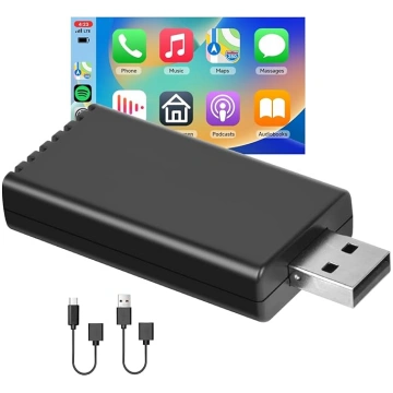 Podofo CarPlay bezvadu adapteris, 2024 bezvadu Car