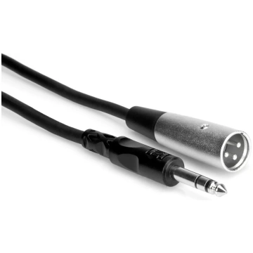 Audio kabelis Hosa STX-103M — 0,9 m, 3,5 mm TRS (v