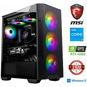 MDATA GAMING Core i5-12400F NORAM 1TB SSD RTX 5060