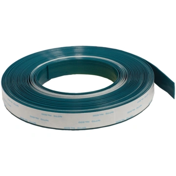 Zaļās plastikāta uzlikas Lineālam 10m (rullis) Mak