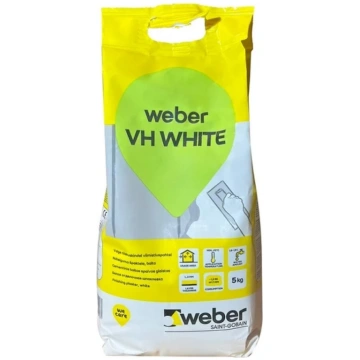 Weber VH White balta mitrumizturīga nobeiguma špak