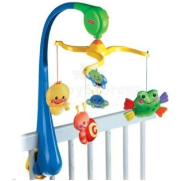 Fisher Price Mobile Basic Art. M5606 Muzikālais ka