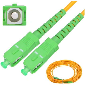 Extralink SC/APC-SC/APC | Patch cord | Single mode