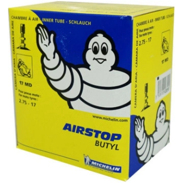 Inner Tube 17" 2.75 Michelin Airstop 17md TR4 valv