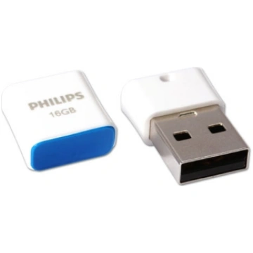 Philips USB 2.0 Flash Drive Pico Edition (zila) 16