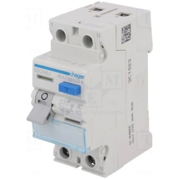 RCD breaker | Inom: 40A | Ires: 30mA | Max surge c