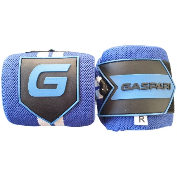 Wrist Wraps Blue/White Gaspari