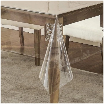 WenYa Clear PVC Tablecloth, Plastic Tablecloth, Wa