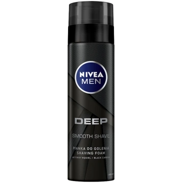Skūšanās putas Nivea Deep, 200 ml