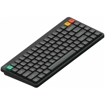 Bezvadu spēļu tastatūra NuPhy Node 75 Blush Nano, 
