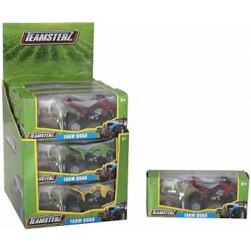 HTI TEAMSTERZ Fermas kvadracikls, 10 CM, sort., a1