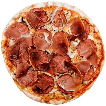 Prosciutto e funghi