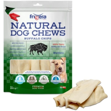 Frigera - Natural Dog Chews Buffalo chips 250gr - 
