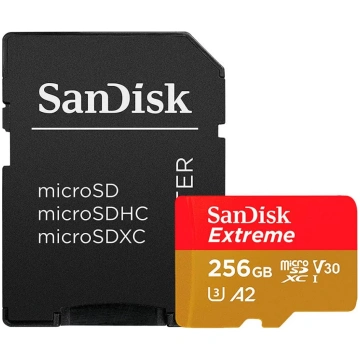 WESTERN DIGITAL Extreme PLUS Micro SDXC 256GB + SD