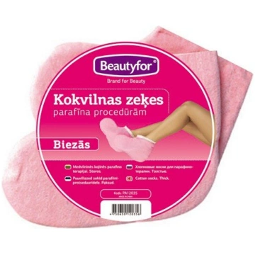 Kokvilnas zeķes Beautyfor, 1 pāri