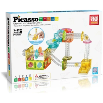 PICASSO TILES Magnētiskais konstruktors Marble Run