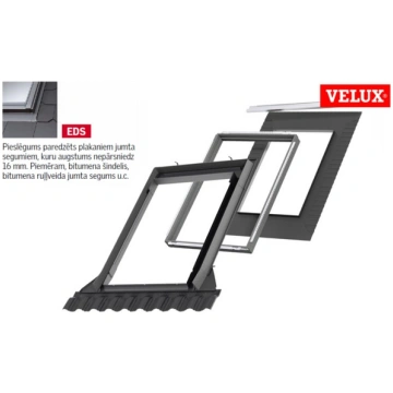 VELUX Jumta Loga Pieslēgums EDS 2000 ar BDX CK02, 