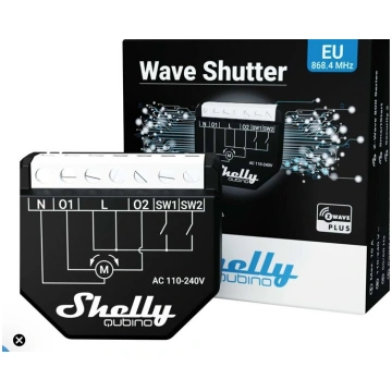 Viedais relejs Shelly Qubino Wave 2PM