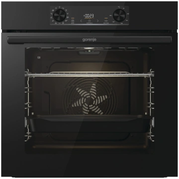 Gorenje, 77 L, pirolītiskā tīrīšana, melna - Iebūv