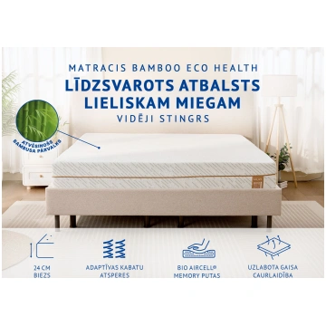 Mlily matracis Bamboo Eco Health