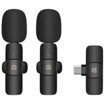 Puluz PU3151B 2 x Mic Bezvadu mikrofoni