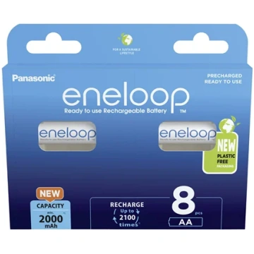 Panasonic Rechargeable Batteries ENELOOP BK-3MCDE/