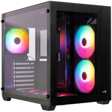 Datora korpuss AeroCool DRYFT, melna krās