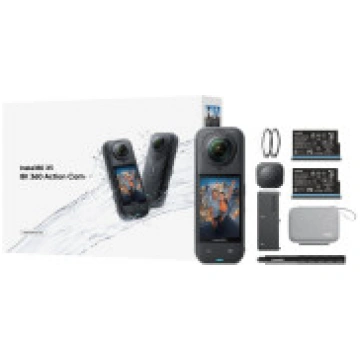 Insta360 X5 Essentials melna kamera [Kamera Bundle