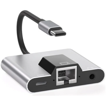 USB uz Ethernet adapteris, no C tipa uz Ethernet, 