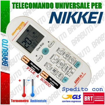 TELECOMANDO UNIVERSALE PER CLIMA, CONDIZIONATORE N