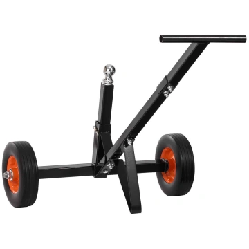VEVOR piekabes ratiņi 272kg kapacitāte, oglekļa tē