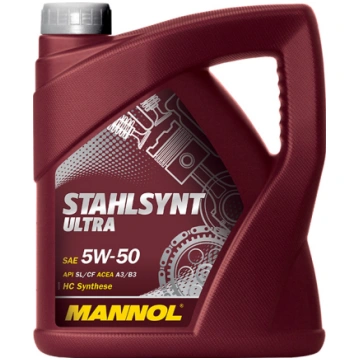 Motoreļļa Mannol 7905 Stahlsynt Ultra 5W-50 4 ltr