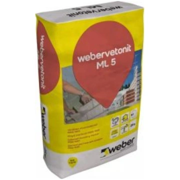 Mūrjava Weber.vetonit ML 5, MUTUS 152, 25kg 641599