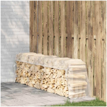Caurspīdīgs brezents ar cilpiņām, 1x5 m, polietilē