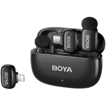Boya wireless microphone mini-12 Lightning/USB-C, 