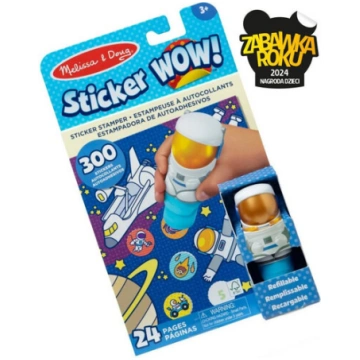 Sticker Wow - Grāmatiņa un zīmogs ar uzlīmēm - Ast
