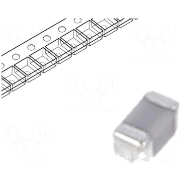 Capacitor: ceramic | MLCC | 820pF | 50V | C0G (NP0