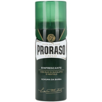 Green Tutte Le Barbe Shaving Foam Atsvaidzinošas s